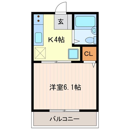 掛川駅 徒歩20分 2階の物件間取画像